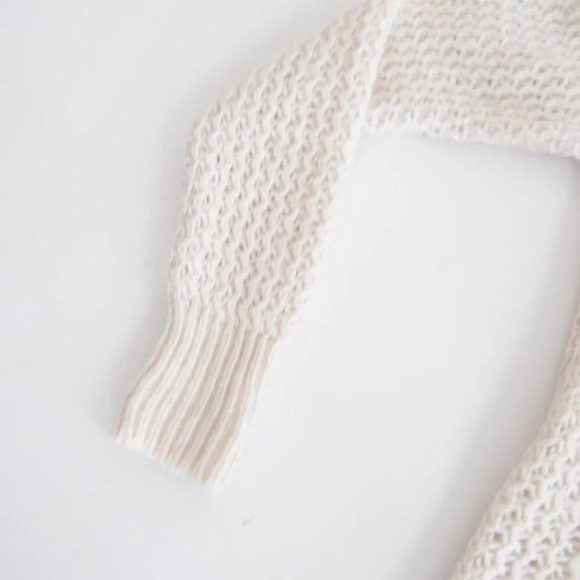 Riani Cream TurtleNeck 51% Merino Extra Fine Wool 49% Cotton Knit Sweater 8 - Picture 8 of 11
